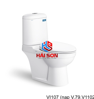 VIGLACERA Bàn cầu hai khối VI107