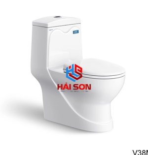  VIGLACERA Bàn cầu một khối V38M + Vòi xịt VG826