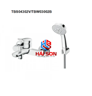 TOTO Bộ sen tắm nóng lạnh LF TBS04302V/TBW03002B