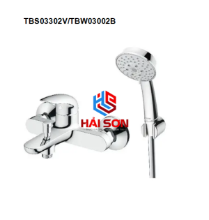 TOTO Bộ sen tắm nóng lạnh LC TBS03302V/TBW03002B