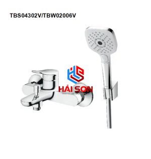 TOTO Bộ sen tắm nóng lạnh LF TBS04302V/TBW02006V