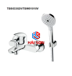 TOTO Bộ sen tắm nóng lạnh LC TBS03302V/TBW01010V