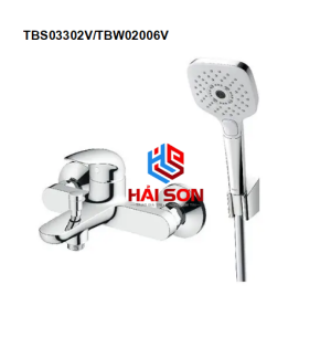 TOTO Bộ sen tắm nóng lạnh LC TBS03302V/TBW02006V