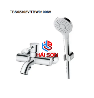 TOTO Bộ sen tắm nóng lạnh LN TBS02302V/TBW01008V