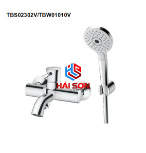 TOTO Bộ sen tắm nóng lạnh LN TBS02302V/TBW01010V