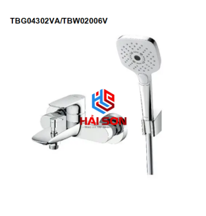 TOTO Bộ sen tắm nóng lạnh GA TBG04302VA/TBW02006V