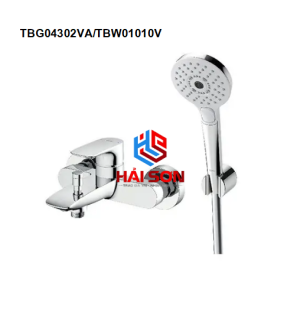 TOTO Bộ sen tắm nóng lạnh GA TBG04302VA/TBW01010V