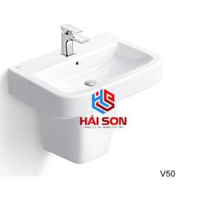 VIGLA Chậu + Chân treo tường V50 (CD50)