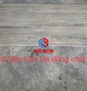 Gạch Giả Gỗ 20x100 Trung Quốc Đá Mờ Sọc Gỗ Xám DM200618