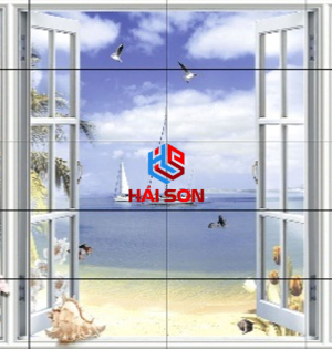 NKTHUẬN BUỒM XUÔI GIÓ_1.5m2 X 2.4m2 Gạch Tranh Thiên Nga