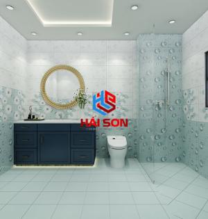 NK3609_300×600 Gạch Bộ Ốp Tường Phối Cảnh Mùa Xuân Rực Rỡ