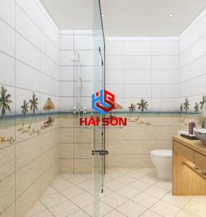 NK1108_300×600 Gạch Bộ Ốp Tường Phối Cảnh Trở Về Thiên Nhiên