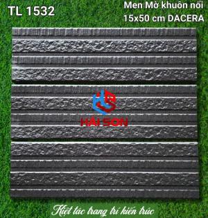 VNTL1532_Gạch Trang Trí Men Nổi 15*50 Màu Xám Xingfa