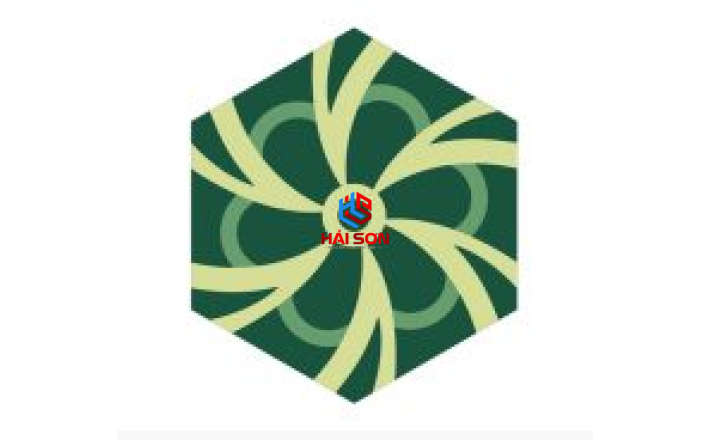 ĐTGB0518M_200 x 200 x 16 Gạch Bông Lục Giác