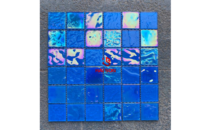 VTPVFF - 7005_300mm x 300mm Gạch Thuỷ Tinh Hồ Bơi Mosaic