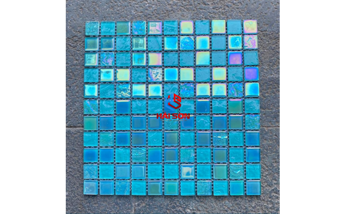 VTPVFF - 7012_25 x 25 Gạch Thuỷ Tinh Hồ Bơi Mosaic