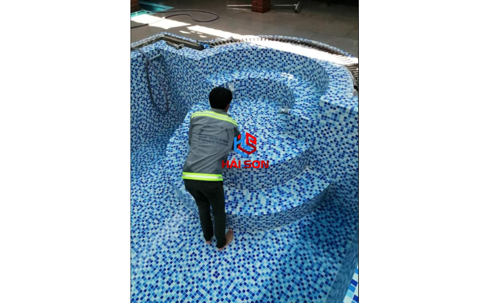 VTP25001_25mm x 25mm Gạch Thuỷ Tinh Hồ Bơi Mosaic