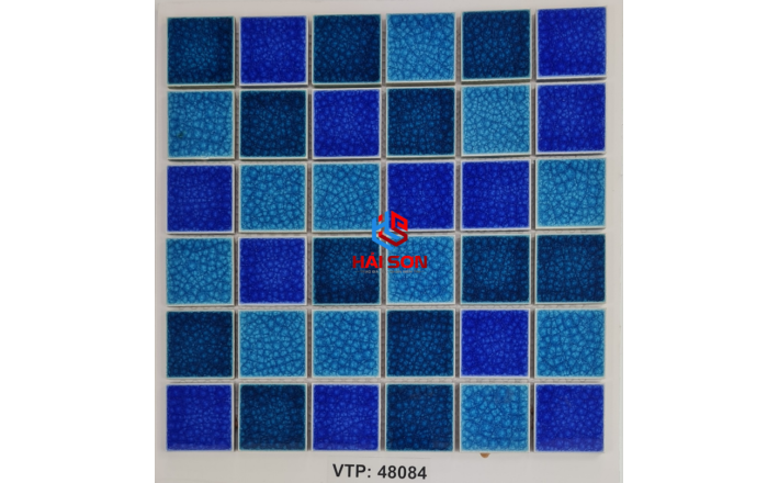VTP - 48084_306mm x 306mm Gạch Mosaic Gốm Hồ Bơi