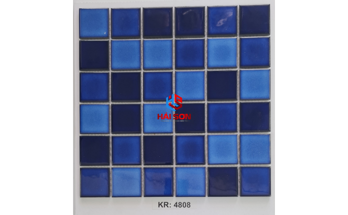 VTP - KR - 4808_306mm x 306mm Gạch Mosaic Gốm Hồ Bơi