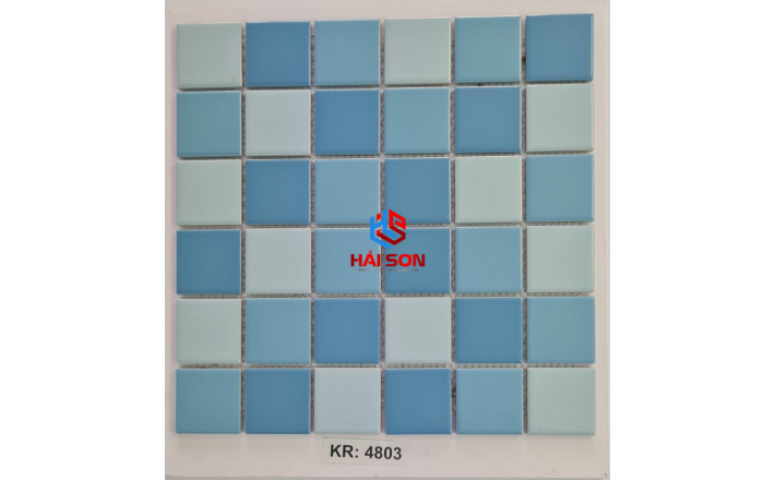 VTP - KR - 4803_306mm x 306mm Gạch Mosaic Gốm Hồ Bơi