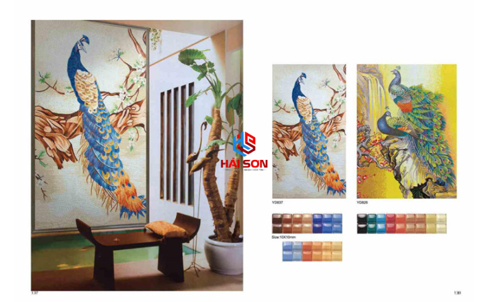 VTP-VTR - 930_ Mẫu Gạch Tranh Mosaic