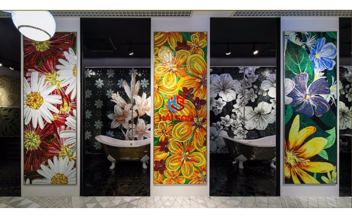 VTP-VTR - 931_ Mẫu Gạch Tranh Mosaic