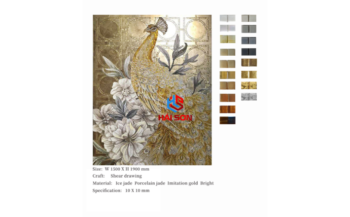 VTP-VTR - 914_ Mẫu Gạch Tranh Mosaic