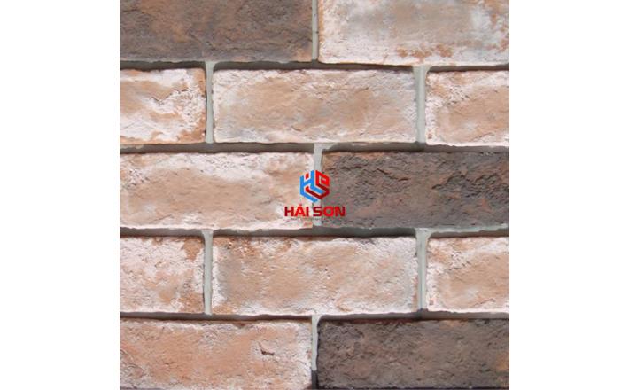 DASDS010334019_190 x 60 x 10mm GẠCH GIẢ CỔ ỐP TƯỜNG VĨNH CỬU MÀU HỒNG NHẠT 