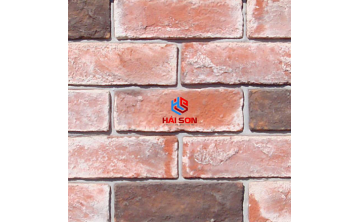 DASDS1-GC0042_190 x 60 x 10mm GẠCH GIẢ CỔ TRẮNG ĐỎ DS1-GC0042