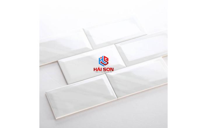 DASM1220XK_100*200mm Gạch thẻ màu inkjet trắng nâu bóng vát