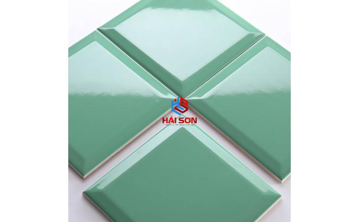 DASM151506CX_150*150mm Gạch Thẻ Vát Bóng Xanh Nhạt