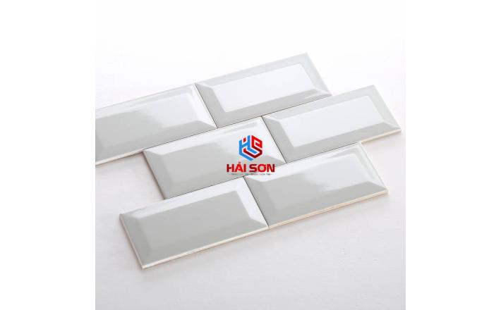 DASMGEC5B_100*200mm Gạch Thẻ Vát Bóng Xám Nhạt