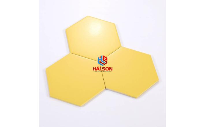 DASM23205_200x230x115mm Gạch Thẻ Lục Giác Màu Vàng