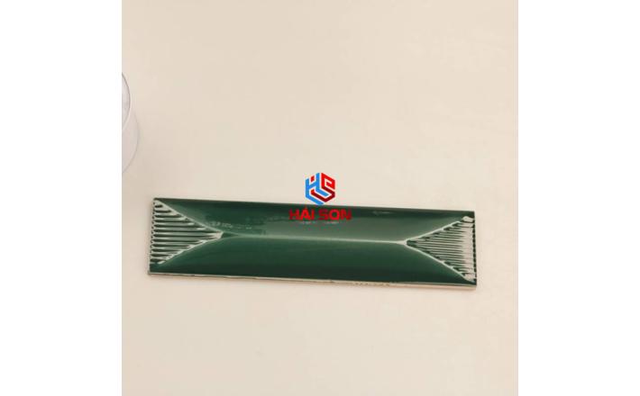 DASMGED9B_65*265mm Gạch Thẻ Trang Trí Độc Đáo Xanh Lá Cây