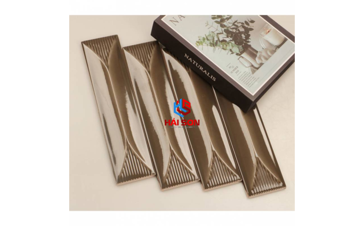 DASMGED3B_65*265mm Gạch Th Trang Trí Độc Đáo Cà Phê Bóng