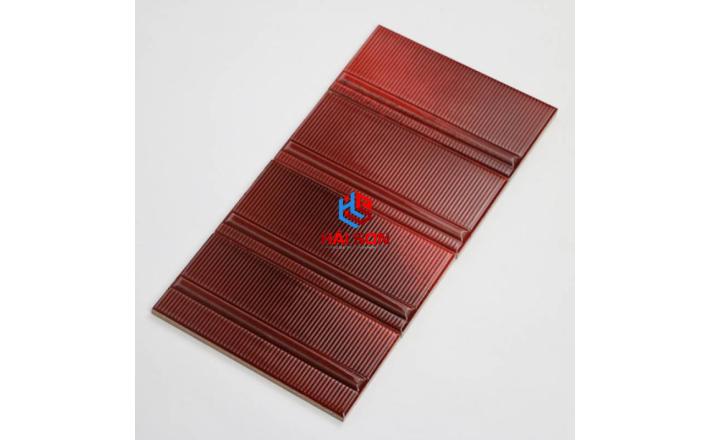 DAS100200-01_100*200mm Gạch thẻ trang trí hình lược (Đỏ đen nhạt mix 4 màu)