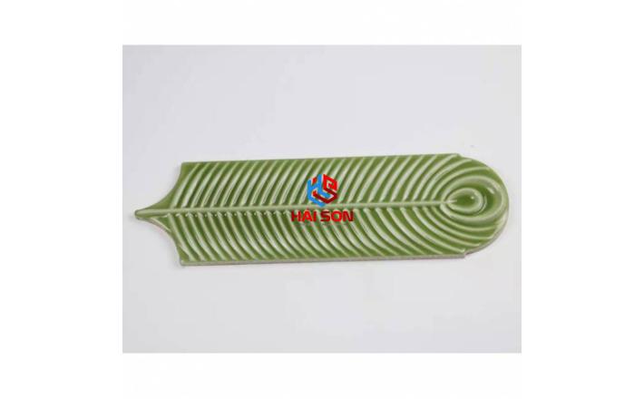 DAS90300-11_90*300mm Gạch Ốp Tường Lông Vũ Đẹp Mix 3 Màu Xanh