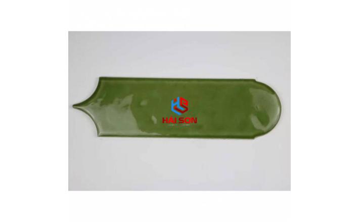 DASL90300-11_90*300mm Gạch Thẻ Lông Vũ Bóng Lượn Xanh Matcha