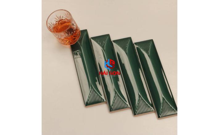 DASMGED7_65 * 265mm Gạch Thẻ Trang Trí Màu Xanh Ngọc