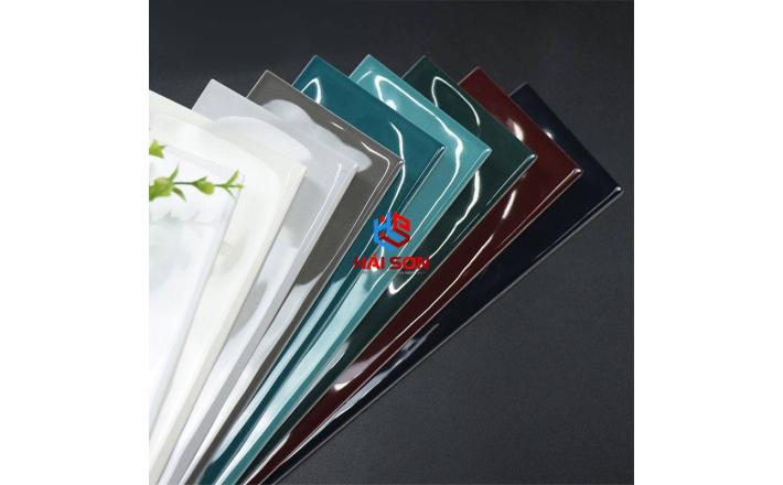 DASM6804H-A_68x280mmGạch Thẻ Trang Trí Màu Bóng Lượn 3D Cho Phòng Tắm Và Nhà Bếp