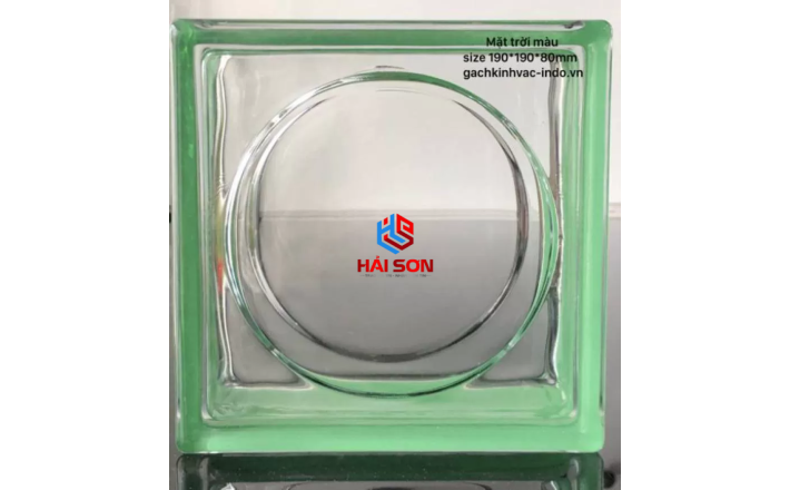 DASSUNGREEN_Gạch Kính Mặt TrờI Xanh Lá