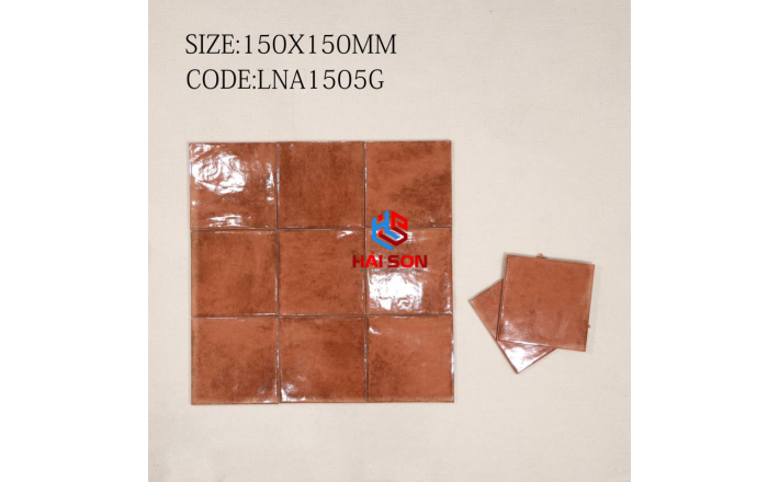 DASLNA1505G_150x150mm Gạch Thẻ Porcelain Men Bóng 