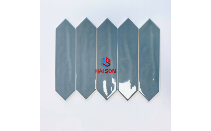 DAS75304J_75x300mm Gạch Thẻ Mũi Tên Bóng Lượn Xám Ghi