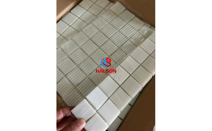 VTPVFC 050_304mm x 304mm x 4 Gạch Mosaic Xà Cừ Cao Cấp