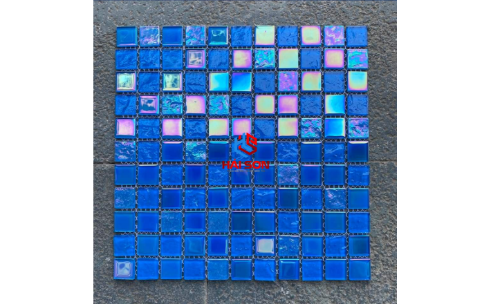 VTPVFF - 7004_300mm x 300mm Gạch Thuỷ Tinh Hồ Bơi Mosaic