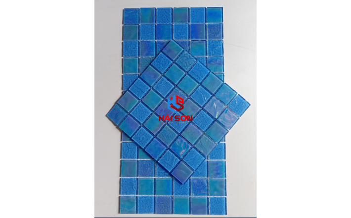 VTPVFF - 7005_300mm x 300mm Gạch Thuỷ Tinh Hồ Bơi Mosaic