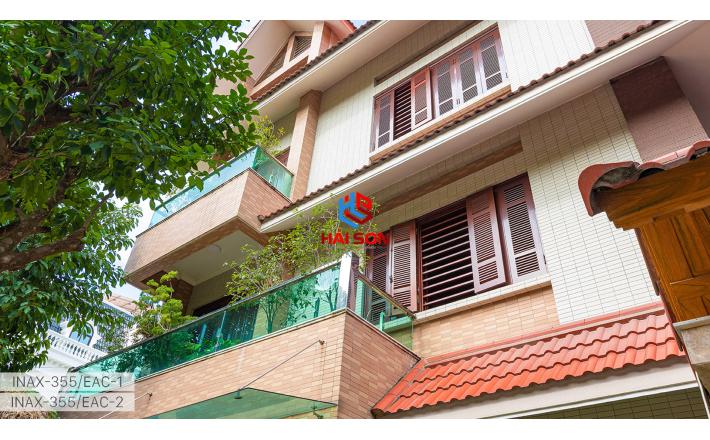 INAX-355/EAC_300 x 300 Gạch ốp tường kiến trúc Nhật 355/EAC-EARTH COLOR BORDER