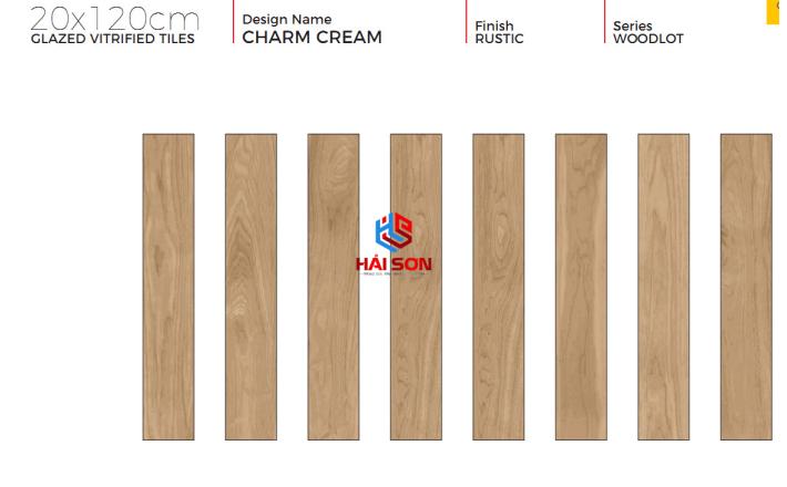 NK201201_200×1200 Gạch Giả Gỗ Charm Cream