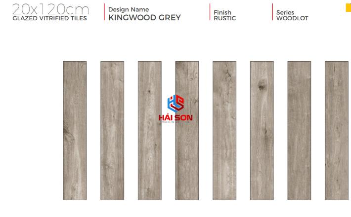 NK201203_200×1200 Gạch Giả Gỗ KINGWOOD GREY