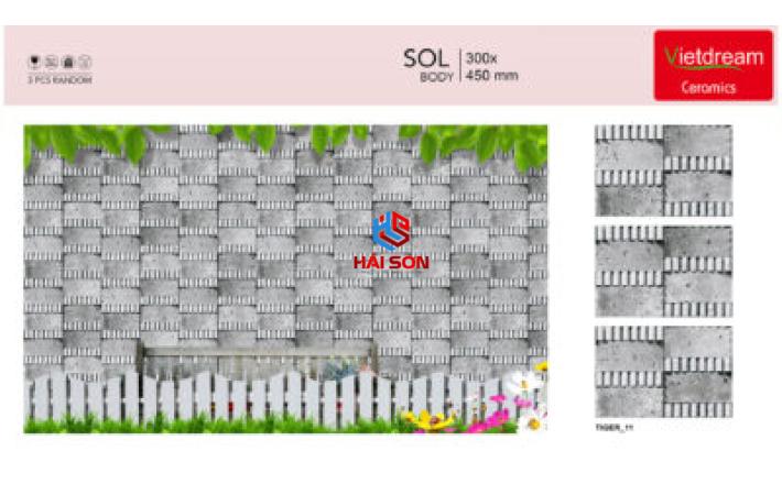 NK3413_Gạch Đá Trang Trí Ốp Tường Hải Sơn